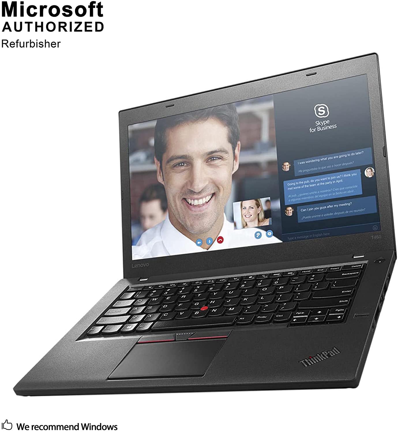 Lenovo ThinkPad T460 - Core i5-6200U /Ram 8GB / SSD 256GB / FHD / Win10P /  Renewed - Bán Laptop nhập Mỹ - Đặt cấu hình Laptop từ web nhà sản xuất