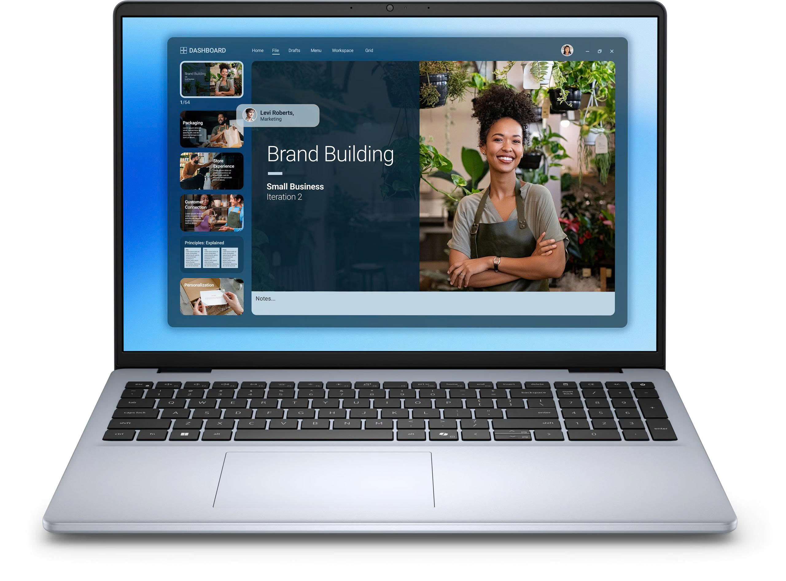 Dell 16 DC16250 Ice Blue - Hà Nội Lab - 2026 (10)